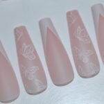 30pcs in 12 sizes French Fake Nails Tips Kit Stronger Adhension for Home Nail Art Creation