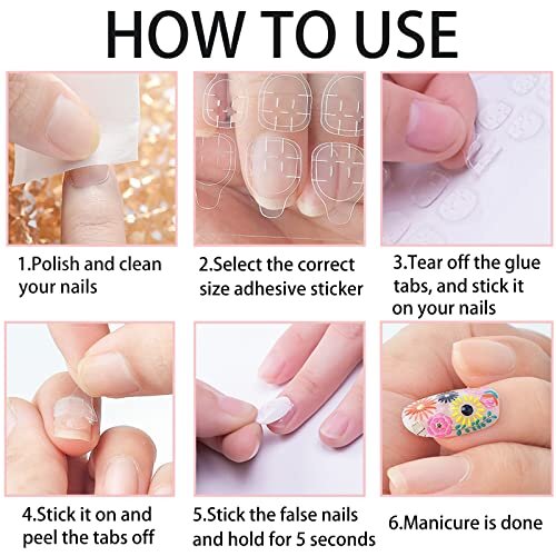 best way to apply press on nails